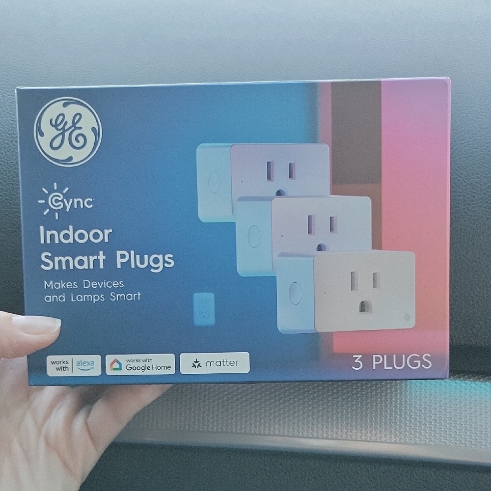 GE Cync Indoor Smart Plugs - 3 Pack